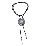 Maxbell Stylish Bolo Tie PU Leather Jewelry Shirt Neck Ties Clothing Accessory W