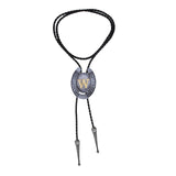 Maxbell Stylish Bolo Tie PU Leather Jewelry Shirt Neck Ties Clothing Accessory W