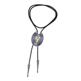 Maxbell Stylish Bolo Tie PU Leather Jewelry Shirt Neck Ties Clothing Accessory Y