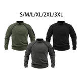 Maxbell Men Jacket Zipper Pullover Sweatshirt Clothes Thermal Fashion for Fishing Dark Gray S