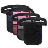 Maxbell Portable Nurse Organizer Belt Waist Bag Nursing Tool Bag Pouch Storage Black