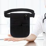 Maxbell Portable Nurse Organizer Belt Waist Bag Nursing Tool Bag Pouch Storage Black
