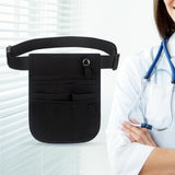 Maxbell Portable Nurse Organizer Belt Waist Bag Nursing Tool Bag Pouch Storage Black