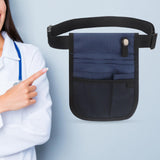 Maxbell Portable Nurse Organizer Belt Waist Bag Nursing Tool Bag Pouch Storage Dark Blue
