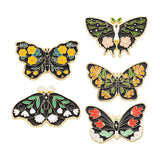 Maxbell 5x Fashion Butterfly Brooch Pin Lapel Pins Decor for Scarf Holiday Wedding