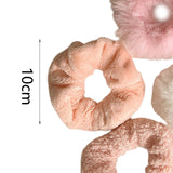 Maxbell 7x Women Hair Ties Scrunchies Ponytail Holder for Girls Wedding pink