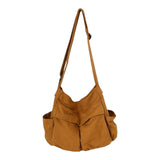 Maxbell Shoulder Bag Canvas Adjustable Shoulder Strap Anti Soft for Shopping