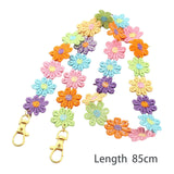 Maxbell Kids Adult Flower Mask Lanyard Colorful Cute Bloom Eyeglass Necklace Fashion