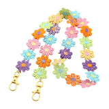 Maxbell Kids Adult Flower Mask Lanyard Colorful Cute Bloom Eyeglass Necklace Fashion