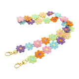 Maxbell Kids Adult Flower Mask Lanyard Colorful Cute Bloom Eyeglass Necklace Fashion