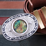 Maxbell Retro Style Western Belt Buckle Stone Accessory Tribal Cowgirl Men Jeans styled