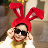 Maxbell Rabbit Hat Long Ears Photo Props Headgear Dress up Hat Ornament