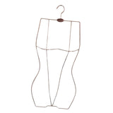 Maxbell Body Shape Bikini Swimsuit Hanger Dress Lingerie Wardrobe Organizer Rack Rose Aureate