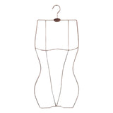Maxbell Body Shape Bikini Swimsuit Hanger Dress Lingerie Wardrobe Organizer Rack Rose Aureate