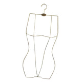 Maxbell Body Shape Bikini Swimsuit Hanger Dress Lingerie Wardrobe Organizer Rack Aureate