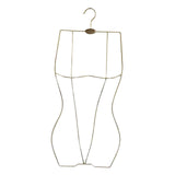 Maxbell Body Shape Bikini Swimsuit Hanger Dress Lingerie Wardrobe Organizer Rack Aureate