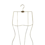 Maxbell Body Shape Bikini Swimsuit Hanger Dress Lingerie Wardrobe Organizer Rack Aureate
