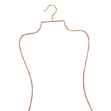 Maxbell Swimsuit Hanger Robes Outfits Dress Beachwear Rack for Laundry Closet Rose Aureate