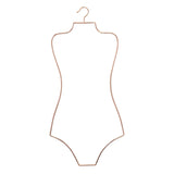 Maxbell Swimsuit Hanger Robes Outfits Dress Beachwear Rack for Laundry Closet Rose Aureate