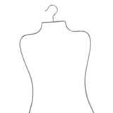 Maxbell Swimsuit Hanger Robes Outfits Dress Beachwear Rack for Laundry Closet Argent