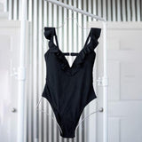 Maxbell Swimsuit Hanger Robes Outfits Dress Beachwear Rack for Laundry Closet Argent
