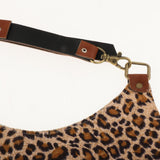 Maxbell Underarm Shoulder Bag for Cosplay Accessories Fishing Outdoor Activities Leopard Print