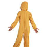 Maxbell Christmas Outfit Child Gingerbread Man Costume for Pretend Play Holiday L