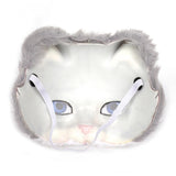 Maxbell Plush Cat Mask Half Eye Mask for Festival Costume Cosplay Accessories