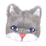 Maxbell Plush Cat Mask Half Eye Mask for Festival Costume Cosplay Accessories