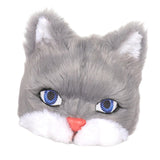 Maxbell Plush Cat Mask Half Eye Mask for Festival Costume Cosplay Accessories