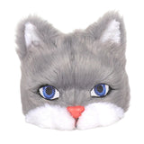 Maxbell Plush Cat Mask Half Eye Mask for Festival Costume Cosplay Accessories