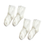 Maxbell 4 Pair Women Socks Warm Thermal Cold Weather Autumn Winter Fashion white