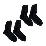 Maxbell 4 Pair Women Socks Warm Thermal Cold Weather Autumn Winter Fashion black