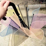Maxbell Multicolor Clear Rain Umbrellas Dia x H 100x82cm Fashion Universal Durable