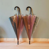 Maxbell Multicolor Clear Rain Umbrellas Dia x H 100x82cm Fashion Universal Durable