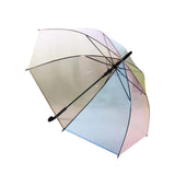 Maxbell Multicolor Clear Rain Umbrellas Dia x H 100x82cm Fashion Universal Durable