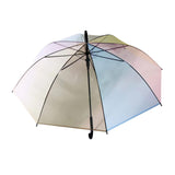 Maxbell Multicolor Clear Rain Umbrellas Dia x H 100x82cm Fashion Universal Durable