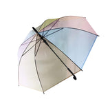 Maxbell Multicolor Clear Rain Umbrellas Dia x H 100x82cm Fashion Universal Durable