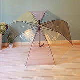 Maxbell Multicolor Clear Rain Umbrellas Dia x H 100x82cm Fashion Universal Durable