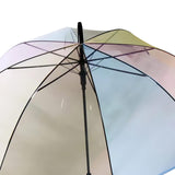 Maxbell Multicolor Clear Rain Umbrellas Dia x H 100x82cm Fashion Universal Durable