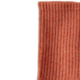 Maxbell Women Men Mid Calf Socks Thermal Boot Stockings Casual for Skiing Unisex One Size Red