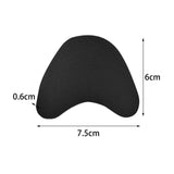 Maxbell 2x Sponge Shoes Filler Forefoot Forefoot Insert Toe Big Shoes Reusable Black