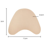 Maxbell 2x Sponge Shoes Filler Forefoot Forefoot Insert Toe Big Shoes Reusable Brown