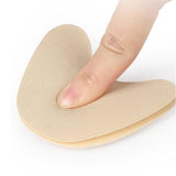 Maxbell 2x Sponge Shoes Filler Forefoot Forefoot Insert Toe Big Shoes Reusable Brown