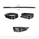 Maxbell Shoe Strap Holder with Buckle Shoelace Accessories Anti Loose for Women Lady matt black