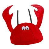 Maxbell Cartoon Hat Hair Accessories Headgear Fancy Dress Photo Prop Girls Boys Lobster