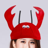 Maxbell Cartoon Hat Hair Accessories Headgear Fancy Dress Photo Prop Girls Boys Lobster