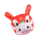 Maxbell Lion Rabbit Plush Hat Creative Adult Kids Gift for Festival Cosplay