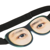 Maxbell Funny Eyeshade Sleep Eyes Mask Comfortable to Wear with Adjustable Head Strap Style D