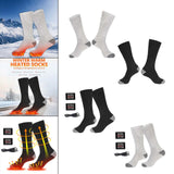 Maxbell Men Heating Socks Winter Socks Breathable for Outdoor Activities Cycling